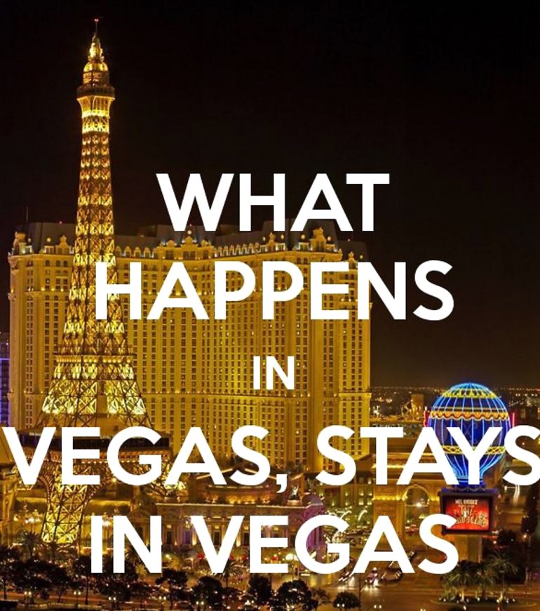 Ciò che accade a Las Vegas rimane a Las Vegas