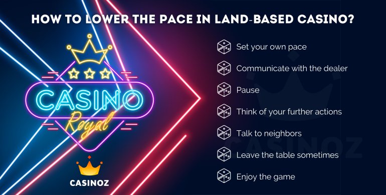 quanto velocemente si deve giocare al casinò