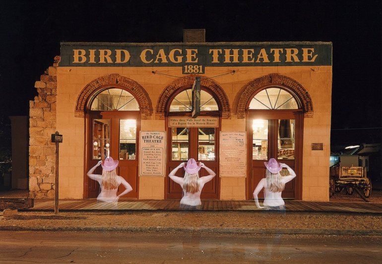 Il teatro a gabbia per uccelli di Tombstone