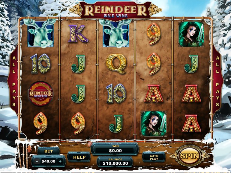 Slot machine Renna selvaggio Vince