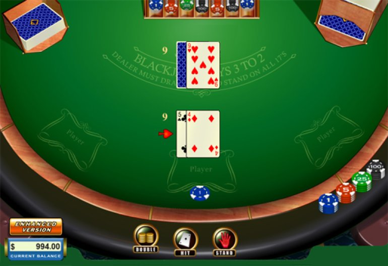 Il blackjack è uno dei giochi da casinò più intelligenti e il doppio è un'arma potente.