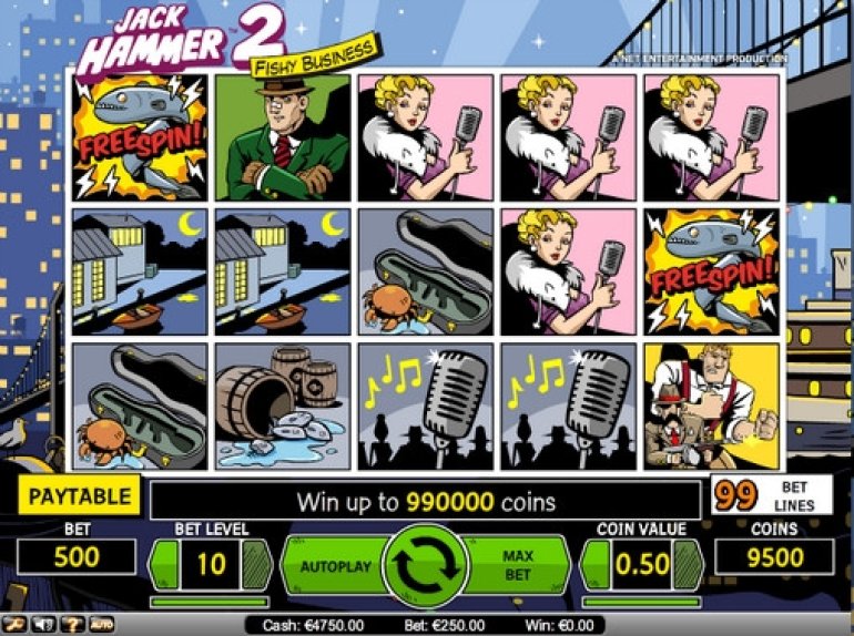 Jack Hammer 2 video slot