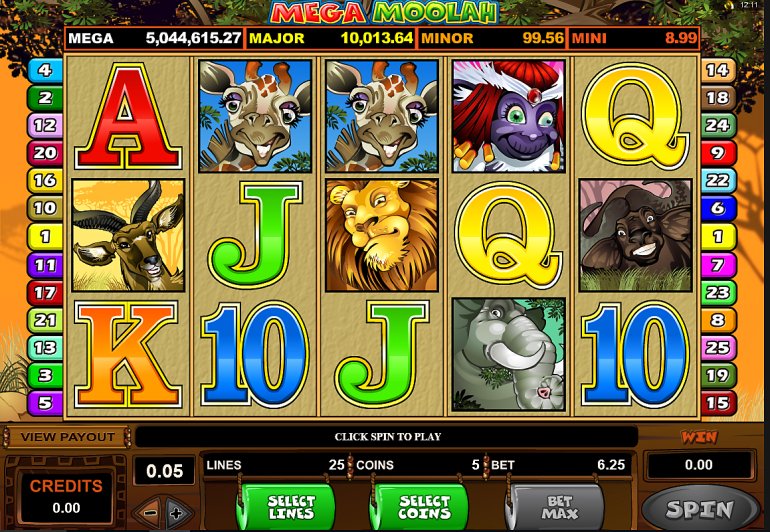 Macchina Mega Moolah