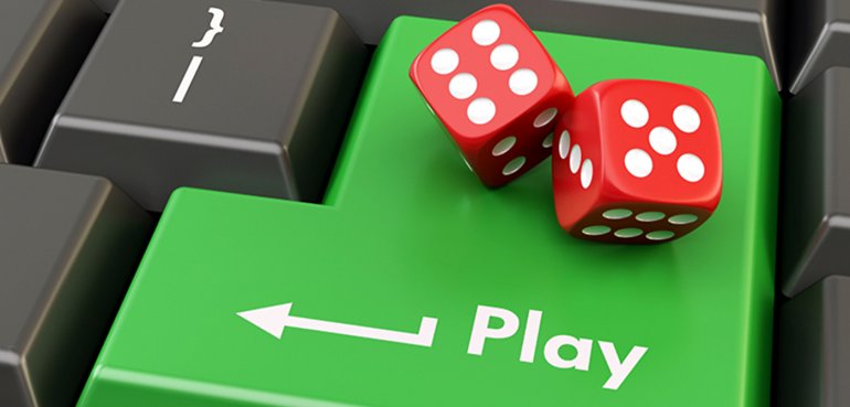 Gioco di dadi da tastiera