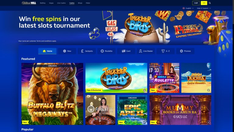 registrazione casinò william hill