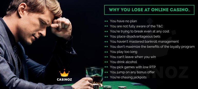 errori dei clienti dei casinò