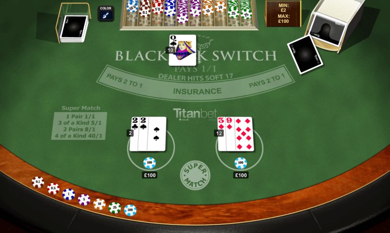 Come giocare a Blackjack Switch