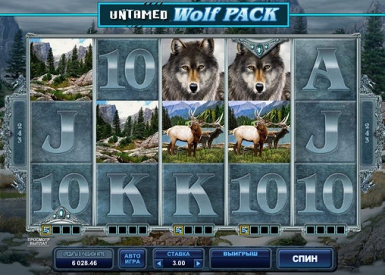 Untamed Wolf Pack - Microgaming