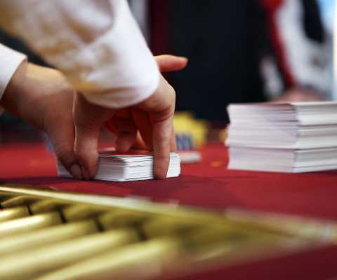 Nozioni di base del controllo di mescolamento in blackjack