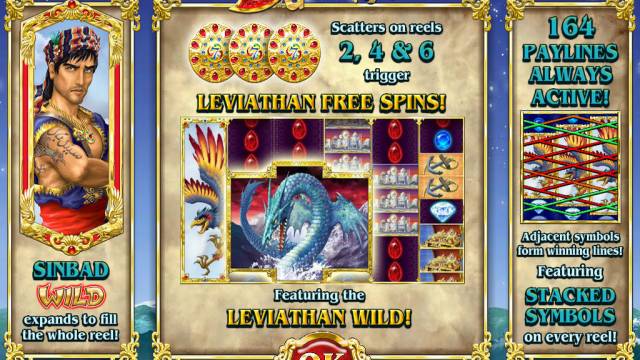 Slot machine su Sindbad