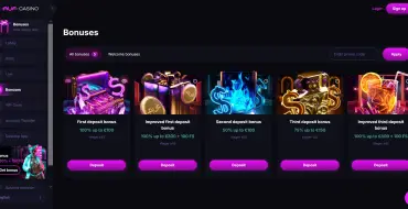 Bonus 100% up to $300 + 50 FS on your first deposit at Auf: Casinò online