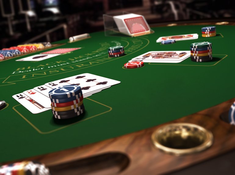 Blackjack in un casinò offline