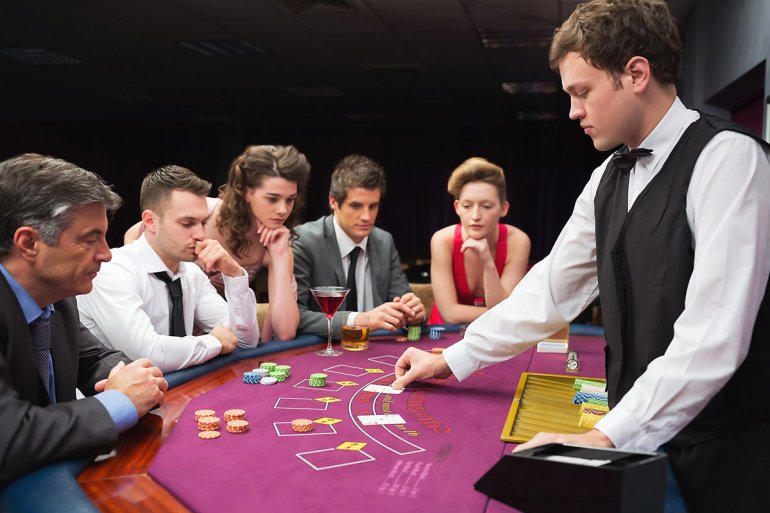 Blackjack con croupier