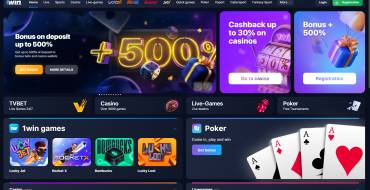 1Win Casino: Sito web
