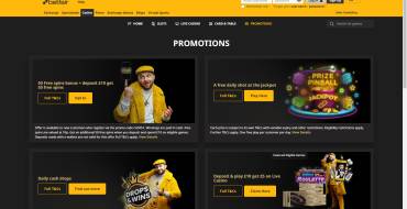 Betfair casino: Promozioni