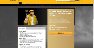 Betfair casino: Giri gratis