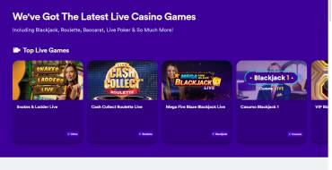 Casumo Casino: Rivenditori dal vivo
