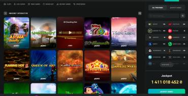 Drip Casino: Design del sito web