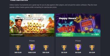 Joo casino: Tornei