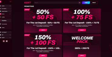 Kent Casino: Promozioni