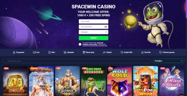 SpaceWin Casino: Sito ufficiale