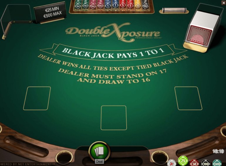 blackjack a doppia esposizione