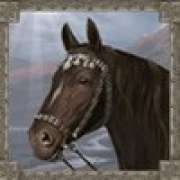 Il cavallo è nero simbolo in Mongol Treasures II: Archery Competition slot