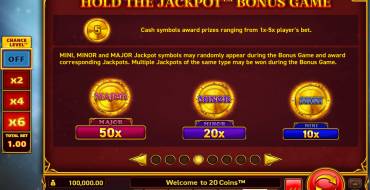 20 Coins: Jackpot