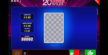 20 Ember Wilds: Gioco del rischio