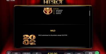 2020 Hit Slot: Opportunità