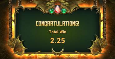 24K Dragon: Vincite