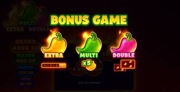 3 Chillies and Joker: Hold and Win: Giochi bonus
