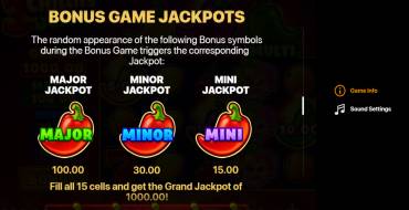 3 Chillies and Joker: Hold and Win: Jackpot