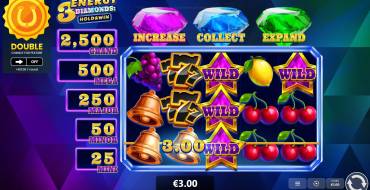 3 Energy Diamonds: Slot machine