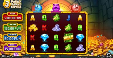 3 Porky Banks Extra: Interfaccia
