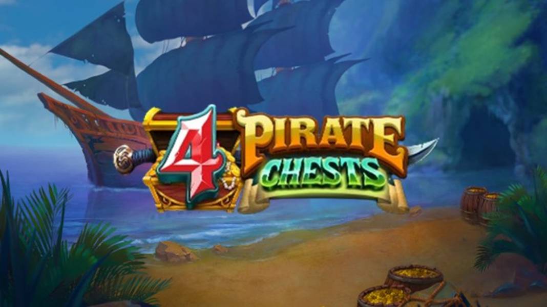 4 Pirate Chests