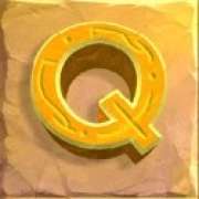 Q simbolo in Gods of Egypt slot