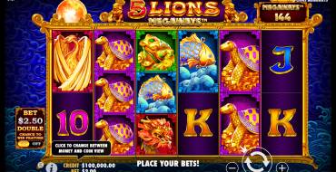 5 Lions Megaways: Slot machine