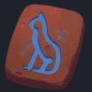 Gatto simbolo in Anubis' Moon slot