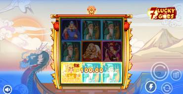 7 Lucky Gods: Vincite
