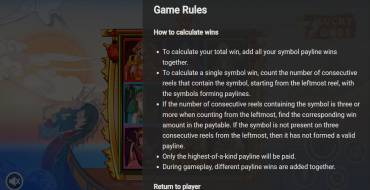 7 Lucky Gods: Regole
