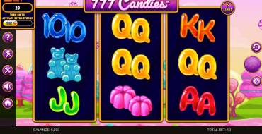 777 Candies: Slot machine