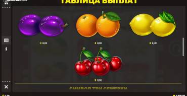777 Deluxe: Tabella dei pagamenti 2