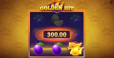 777 Golden Hit: Vincite