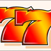 7s Deluxe Fire Wheel Jackpot King: Rosso 7