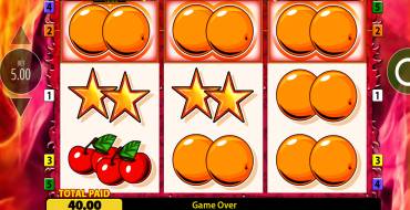 7's Deluxe Jackpot King: Vincite