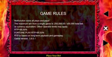 7s Deluxe Wild Fortune Play: Regole