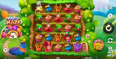 Adventures Beyond Wonderland Magical Maze: Interfaccia