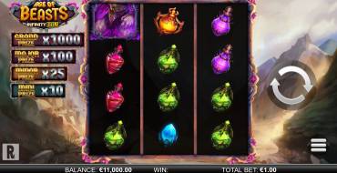 Age of Beasts Infinity Reels: Slot machine
