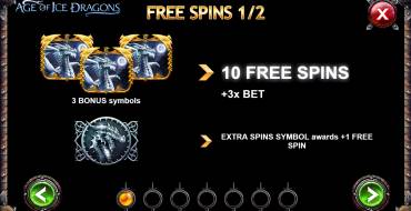 Age of Dragon: Giri gratis e/o respin